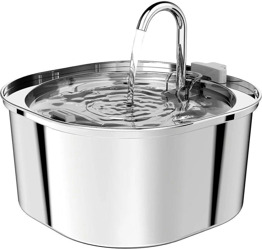 Cat Water Fountain Stainless Steel B3643
