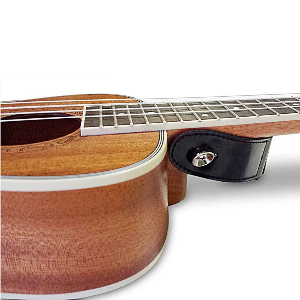 Tenor Ukulele Bundle with Strap, Case, Tuner, Picks, Pick Holder, Aquila Strings Q2893
