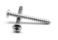 #4-24 x 5/16 Sheet Metal Screw Phillips Pan Head Type AB Low Carbon Steel Zinc Plated X251