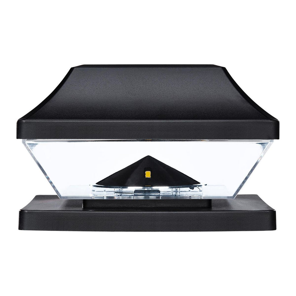 LED Solar Post Cap Lights 2-Pack Y638