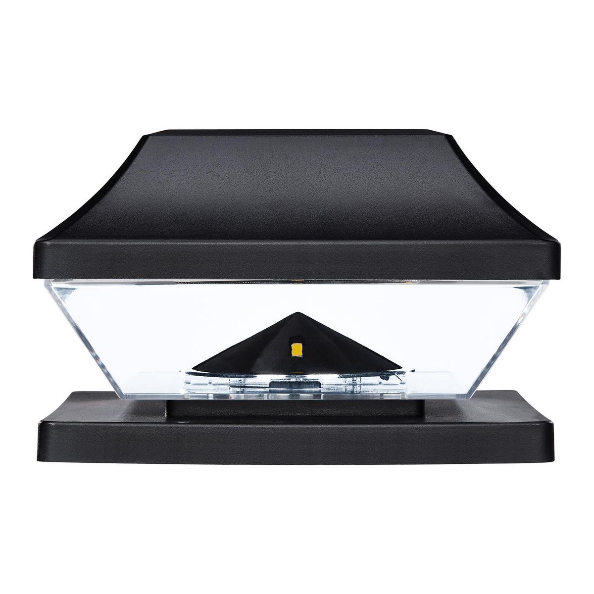 LED Solar Post Cap Lights 2-Pack Y638