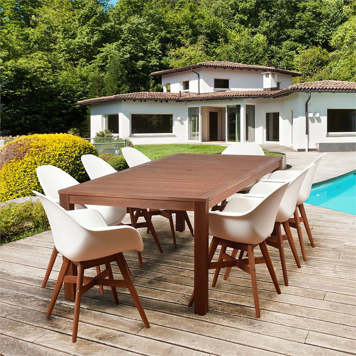 9 Piece Patio Dining Set E841254
