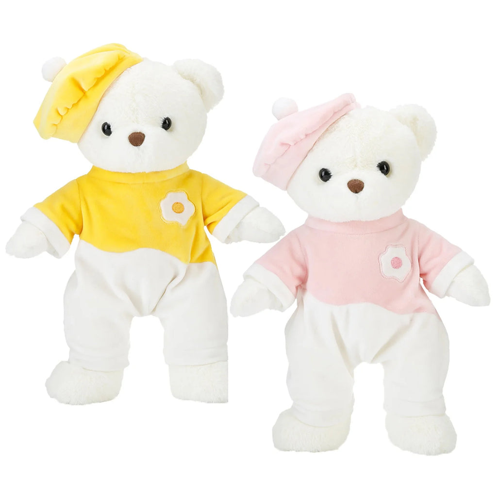 Colorful Egg Yolk Cap Design Plush Doll R934108