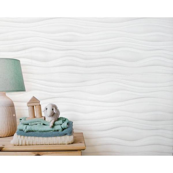 White Vinyl Wall Paneling T6284