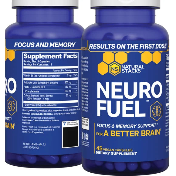 45 Capsules Nootropic Brain Supplement U196866