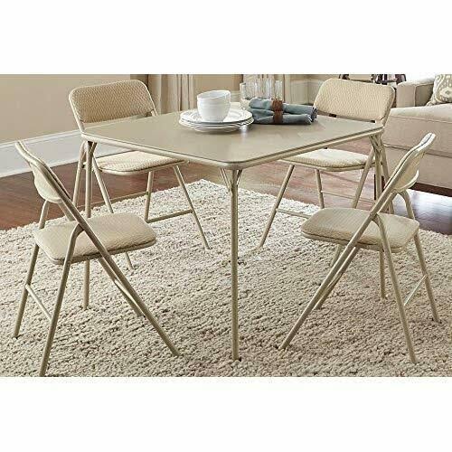 5-Piece Folding Table and Chair Set W297