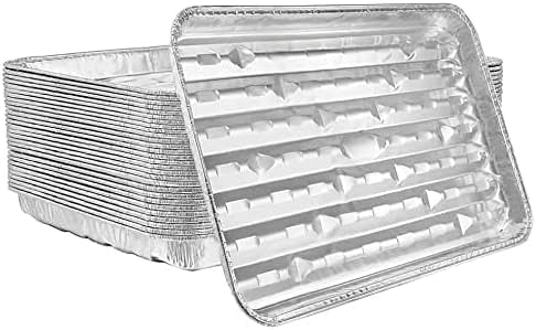 Aluminum Disposable Broiler Pan 100 Qty B361