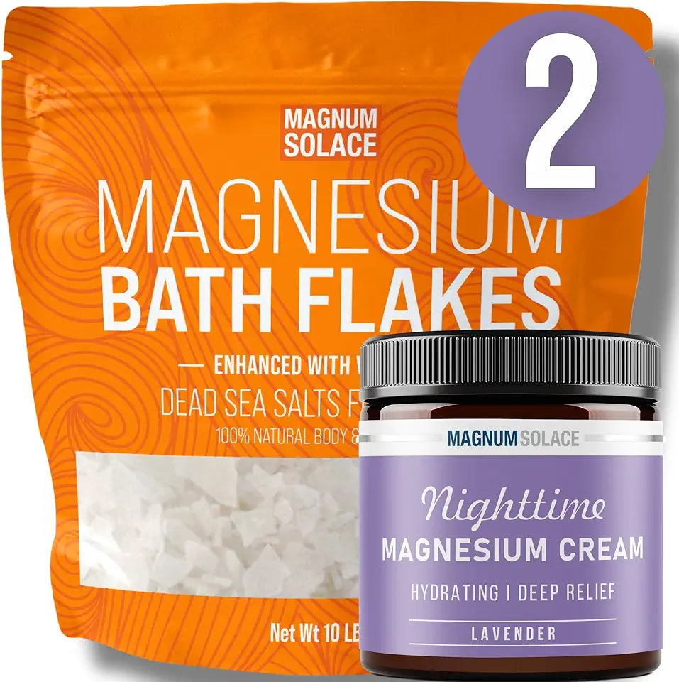 Magnesium Flakes with Vitamin C and Magnesium Cream Y127490