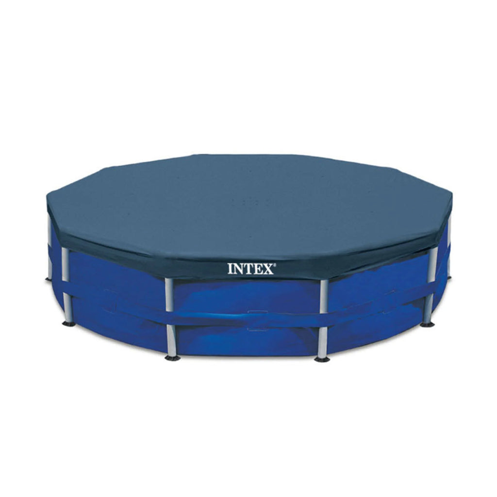 10ft Round Pool Cover & Easy Set Inflatable Pool E271