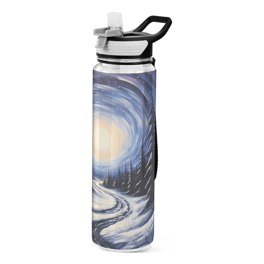 32oz Tritan Leakproof Clear Sports Water Bottle P204