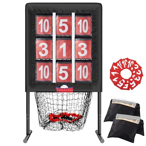 9 Hole Pitching Net with Strike Zone and Training Ball L8519