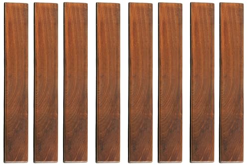 Interlocking Flooring Tiles in Solid Teak Wood Oiled Finish, Set of 10 I5854