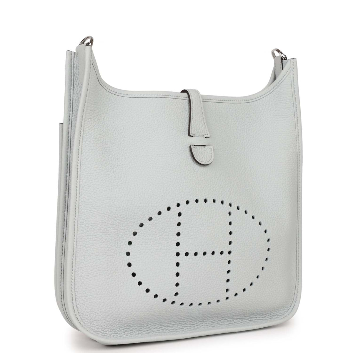 Bleu Pale Clemence Palladium Hardware P338