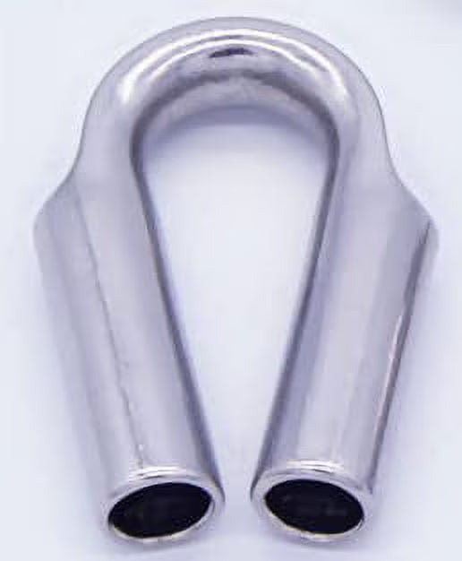 12mm 316 Stainless Steel Wire Rope Thimble, 50-Pack J207900