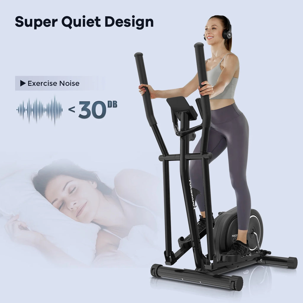 Magnetic Elliptical Exercise Machine with Pulse Rate Grips S8454