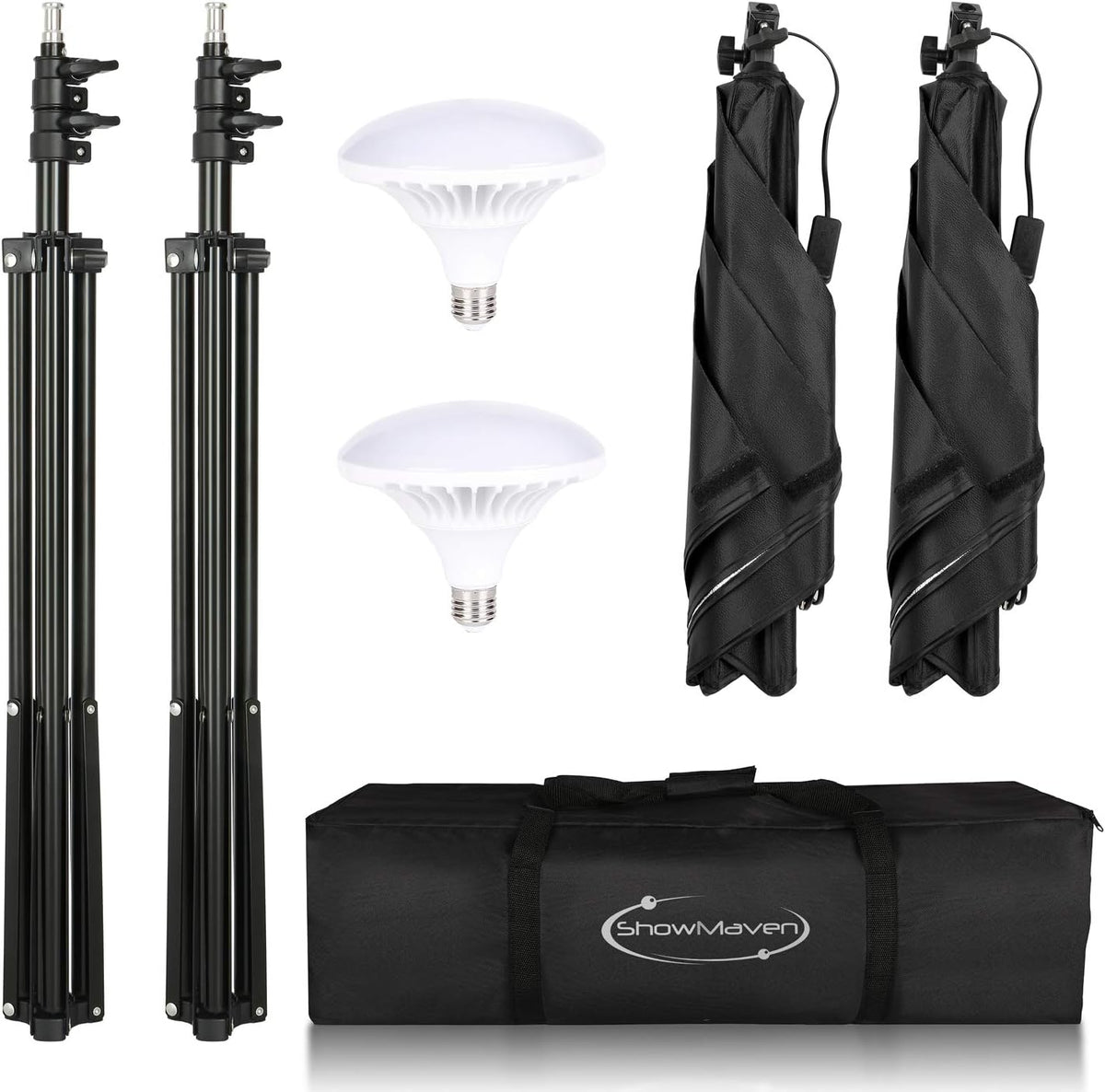 Softbox Lighting Kit 20x28'' Continuous Lighting with 2pcs 5500K Bulb B5742