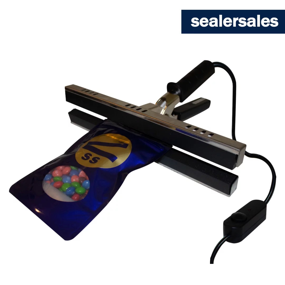 12" Portable Direct Heat Sealer with PTFE Coated Bars U880