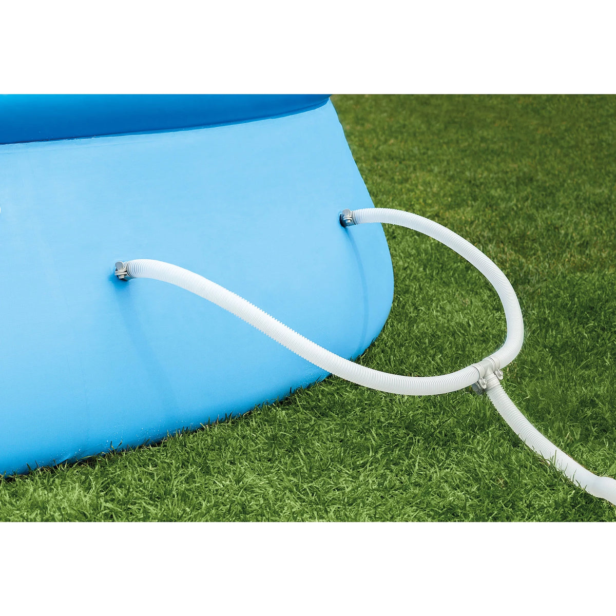 10ft Round Pool Cover & Easy Set Inflatable Pool E271