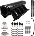 102mm Intake Manifold for Cathedral Port Heads LS Based Engines (Black) V7060