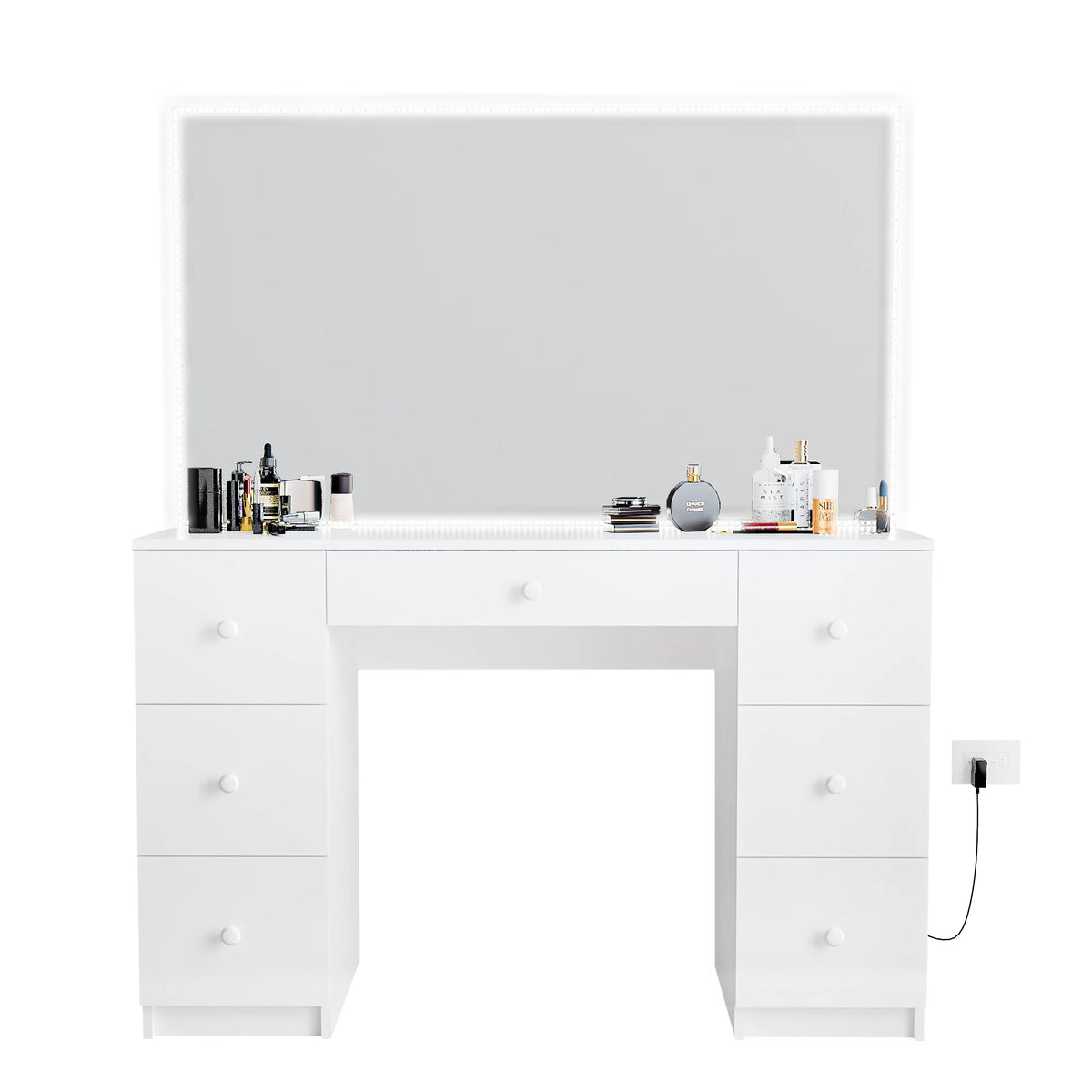 Modern Lighted Vanity Table W511