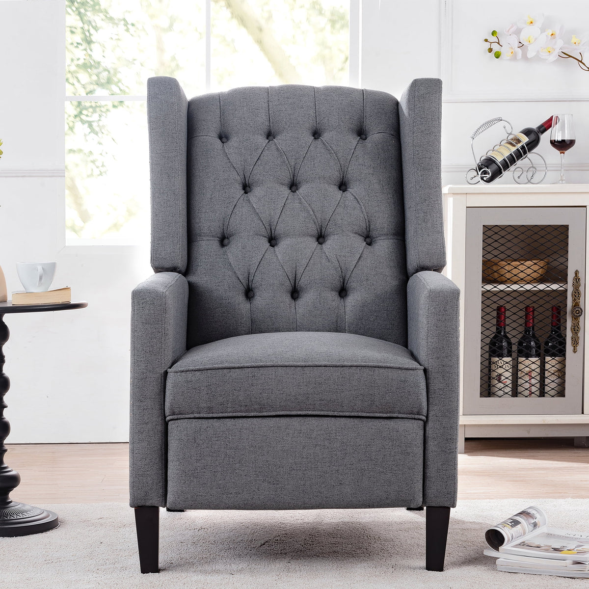 27.16" Wide Manual Wing Chair Recliner F845