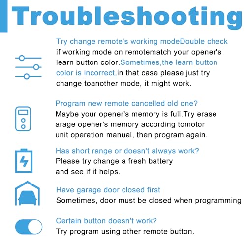 Garage Door Opener Remote V433