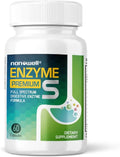 10 Enzymes Digestive Health Supplement 60 Capsules K6204