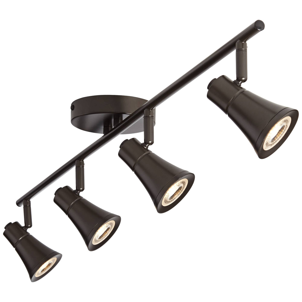 Bronze 4-Light LED Track Fixture X4414