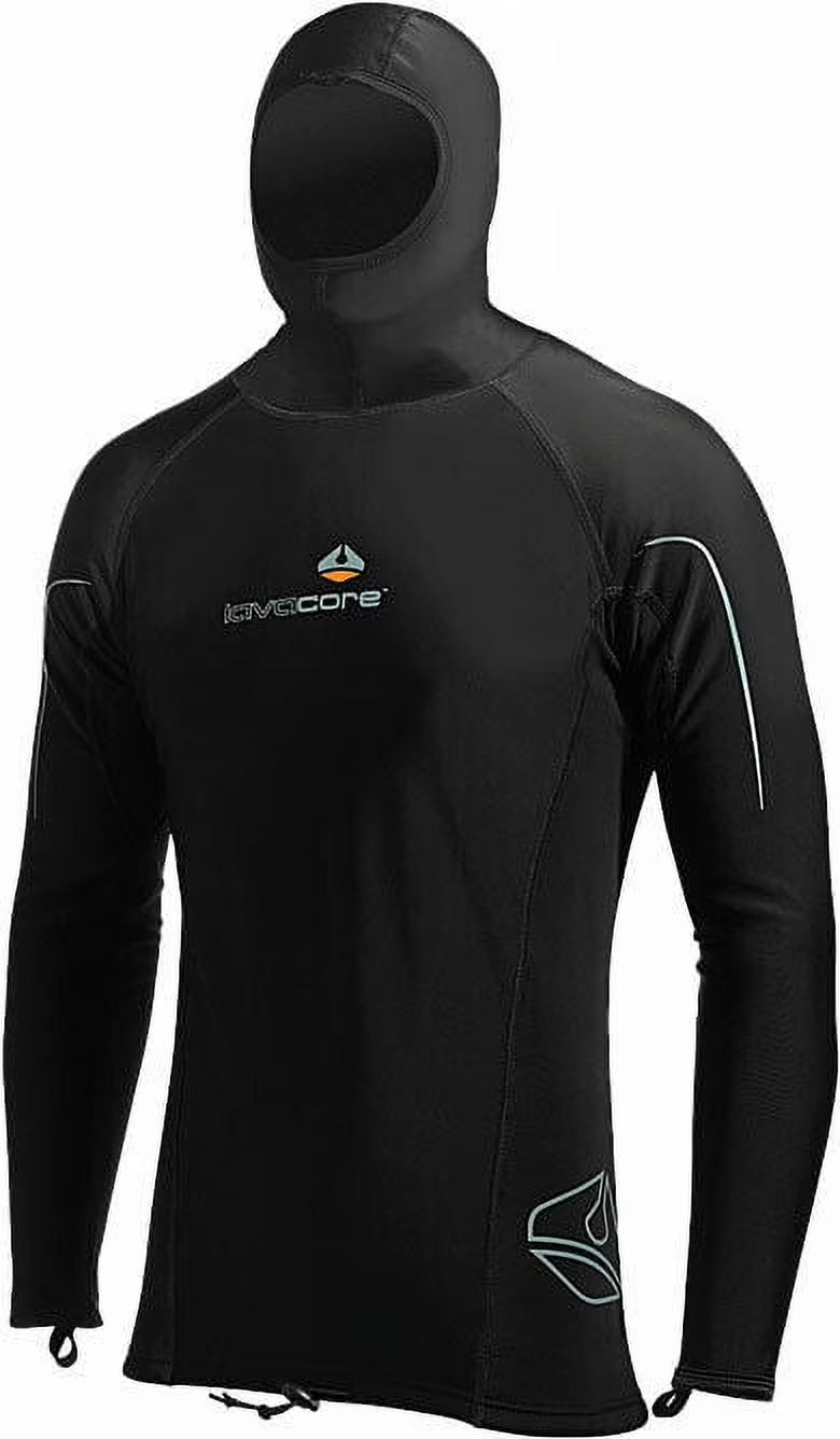 Mens Long Sleeve Hooded Wetsuit Shirt T728525