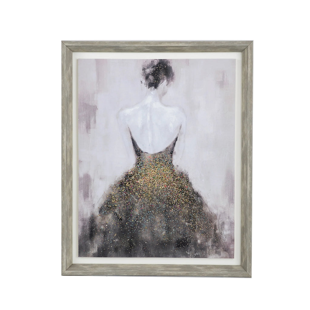 Canvas Framed Wall Art 17.25" x 21" N427