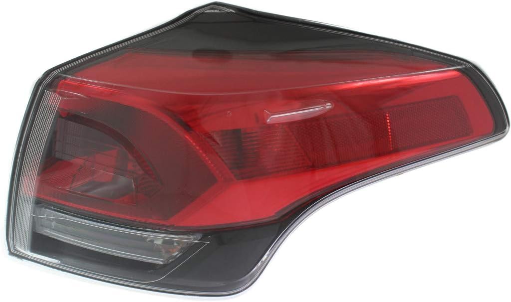 Outer Tail Light Assembly Passenger Side Halogen Type I778