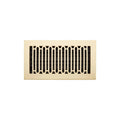 Brushed Brass Floor Register E90816