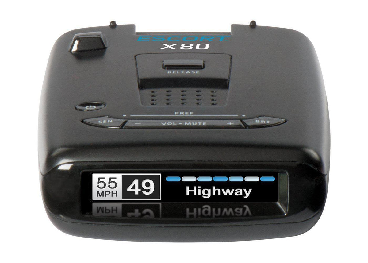 X80 Radar Detector Black A9451