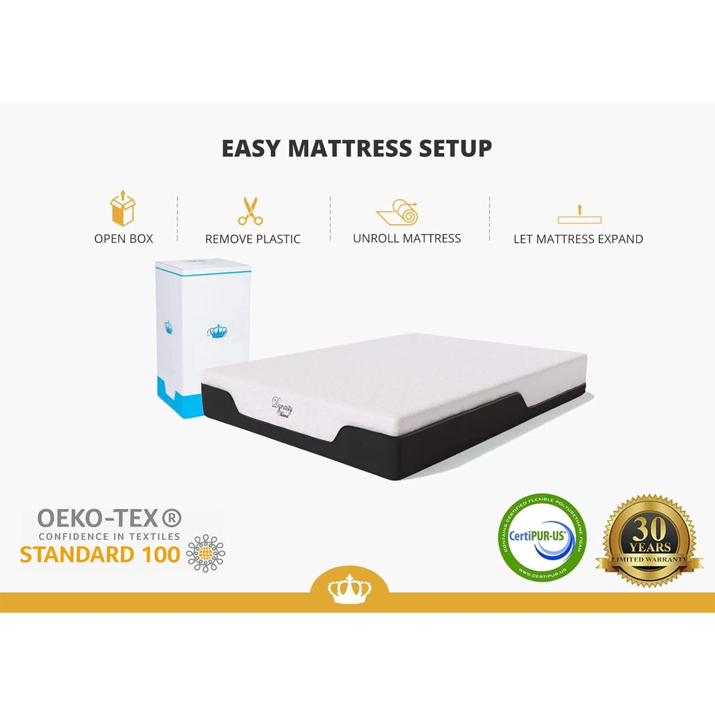 8 Inch Gel Memory Foam RV Queen Mattress S109