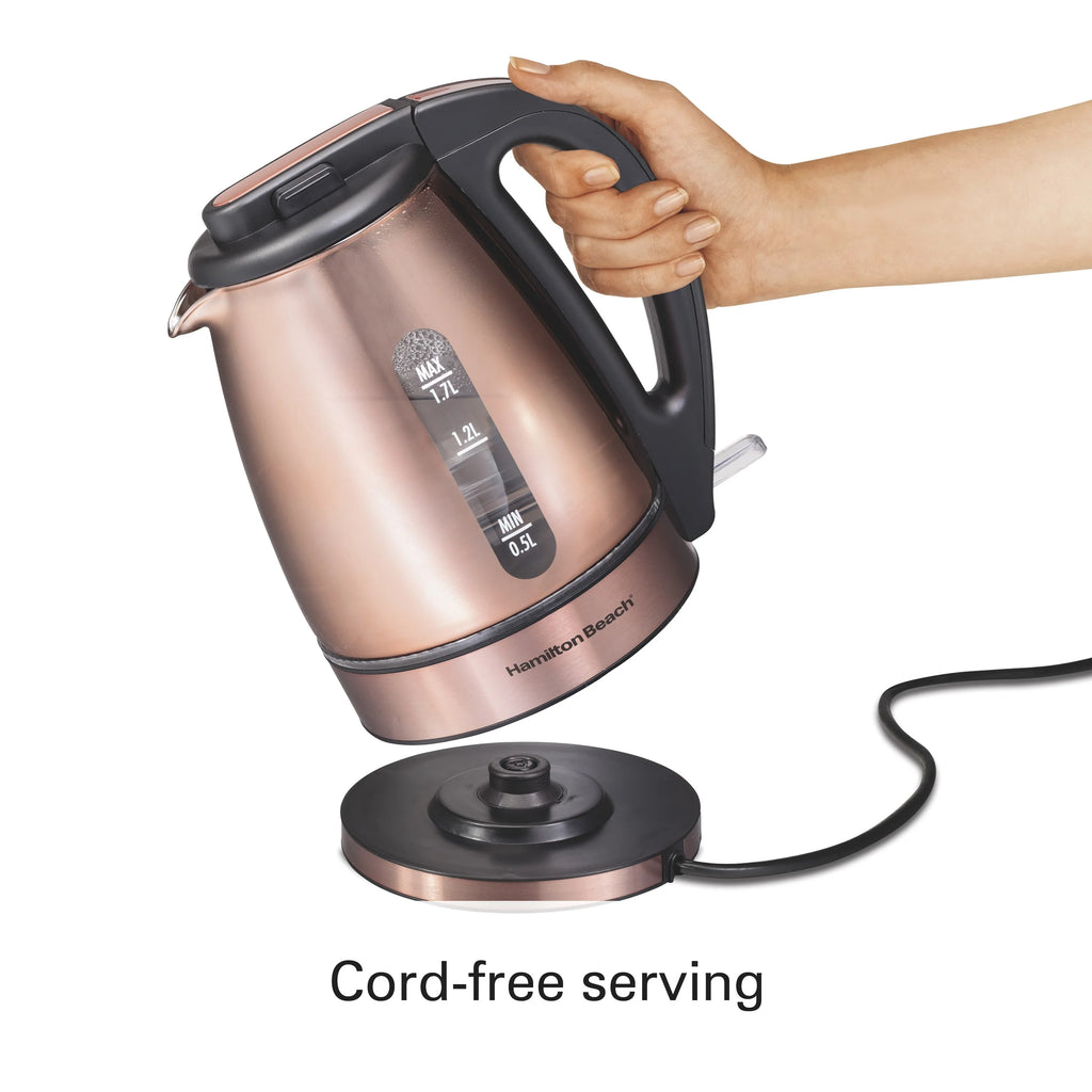 1.7L Electric Kettle Copper J776391
