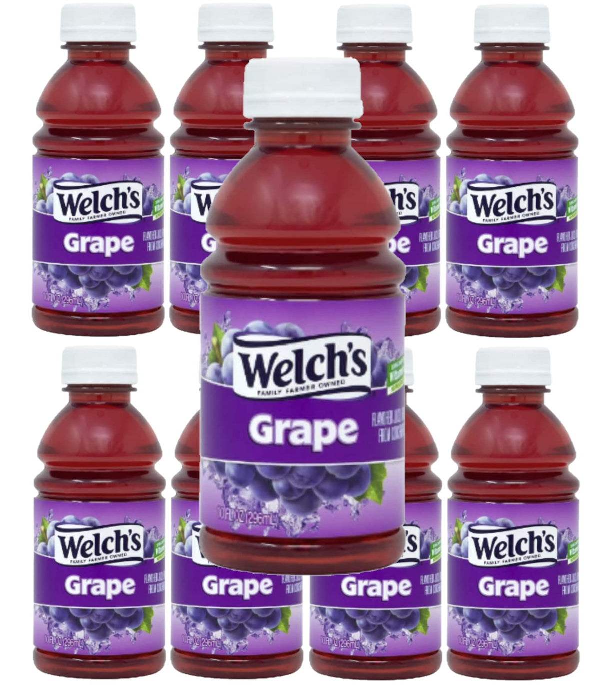Grape Juice, 10oz Bottles, Pack of 8 W827440